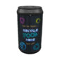 Drinks Can Recycling Bin with Blackboard Graphics 90 Litres