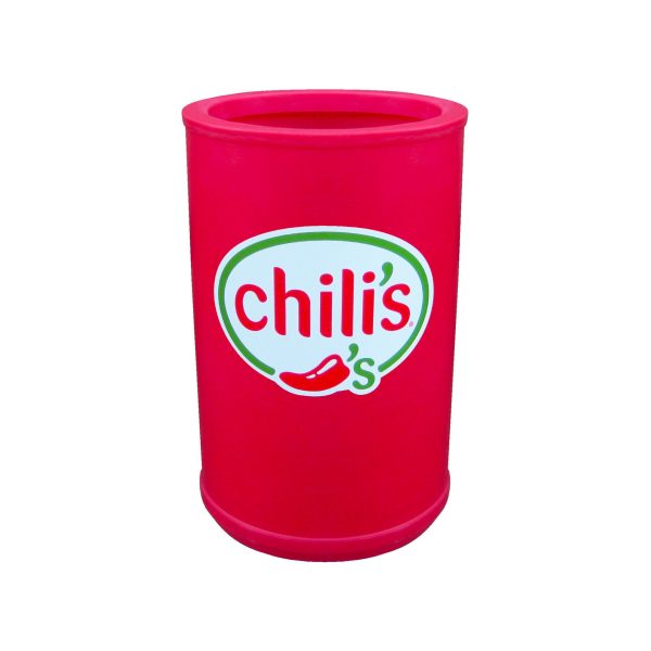Open Top Universal Litter Bin 90 Litre