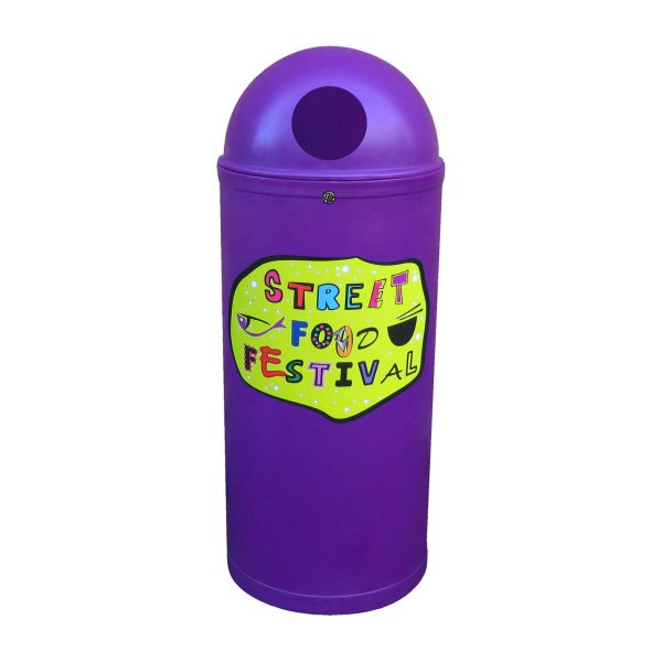 Slimline Classic Litter Bin 52 Litre