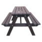 A-Frame Picnic Table and Bench Set