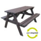 A-Frame Picnic Table and Bench Set