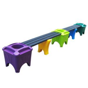Modular Seating with Planter Boxes